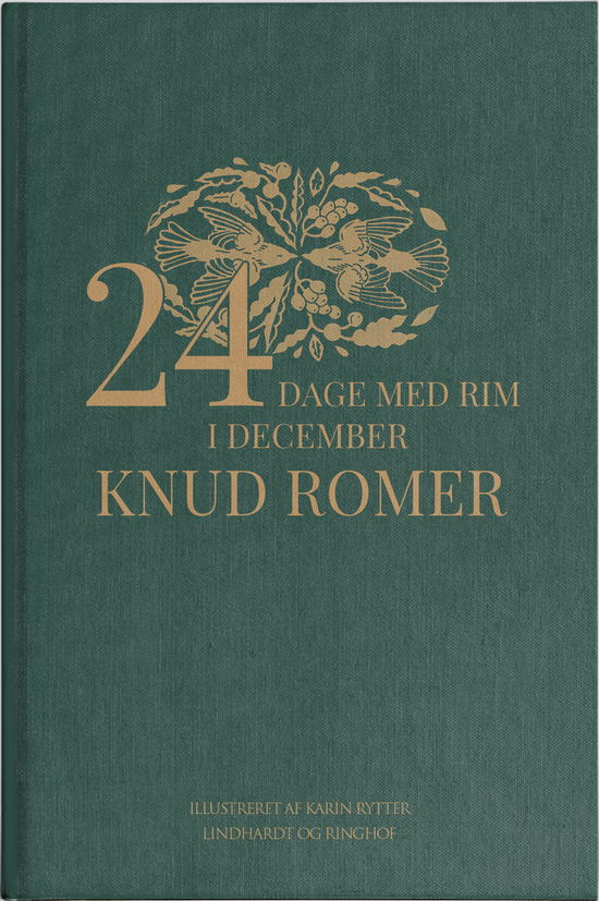 Cover for Knud Romer · 24 dage med rim i december (Bound Book) [1st edition] (2024)