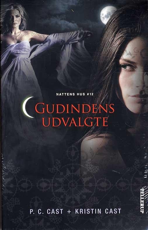 Cover for P.C. Cast &amp; Kristin Cast · Nattens hus, 12: Nattens hus #12: Gudindens Udvalgte (Sewn Spine Book) [1.º edición] (2015)
