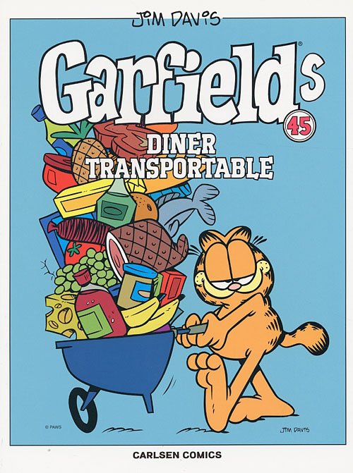Cover for Jim Davis · Garfield, 45: Garfields diner transportable (Hæftet bog) [1. udgave] (2006)