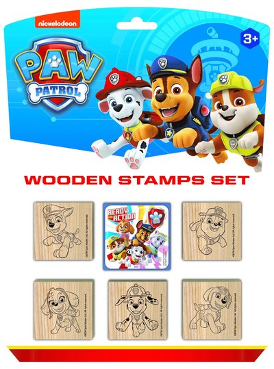 Cover for Paw Patrol - Wooden stamps set (MERCH) (2021)