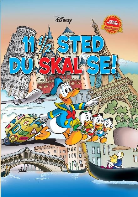 Cover for Disney · 11 1/2 sted du skal se! (Hardcover bog) (2016)