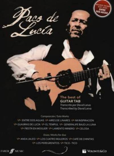 Cover for Paco De Lucia · Best of Paco De Lucia (Partitur) (2016)