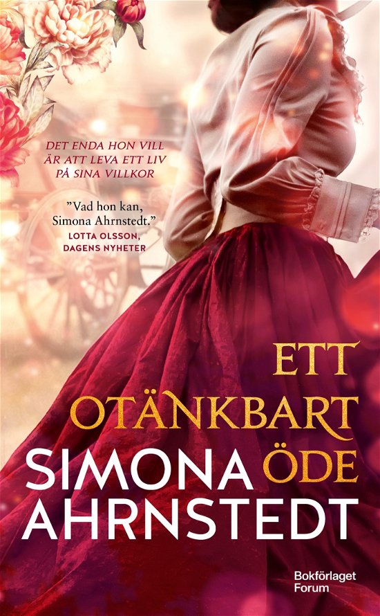 Cover for Simona Ahrnstedt · Ett otänkbart öde (Taschenbuch) (2024)