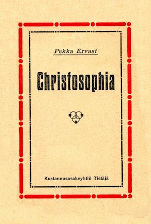 Cover for Pekka Ervast · Christosophia (Paperback Book) (2019)