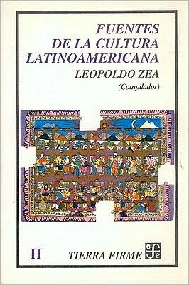 Cover for Zea Leopoldo (Comp.) · Fuentes De La Cultura Latinoamericana, II (Historia) (Spanish Edition) (Paperback Book) [Spanish, First edition] (1980)