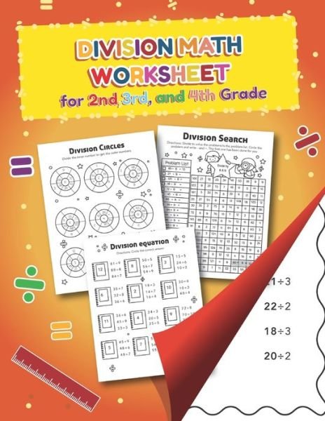 Cover for Teaching Little Hands Press · My First Workbook of Division Practice Workbook and Activity Sheets (Paperback Book) (2020)