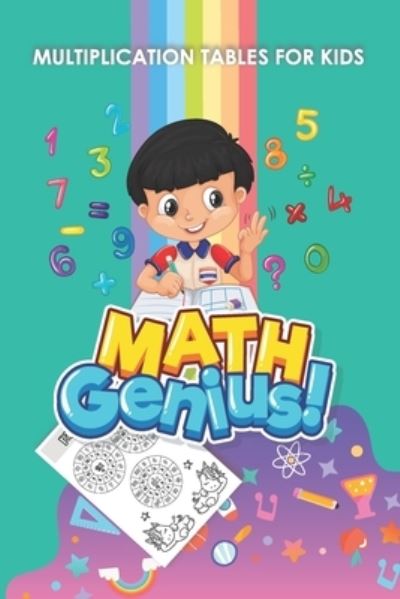 Cover for Carlilan · Math Genius -Multiplication tables for kids (Paperback Book) (2020)