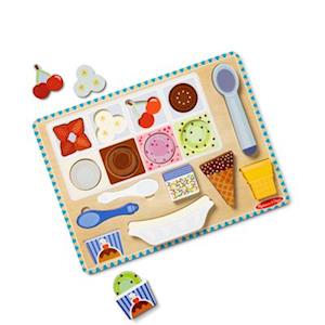 Cover for Melissa &amp; Doug · Ice Cream Wooden Magnetic Puzzle (31006) (Toys) (2024)