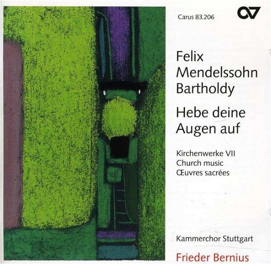 Cover for Bartholdy / Kammerchor Stuttgart / Bernius · Church Music (CD) (2008)