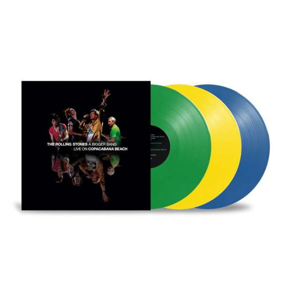 Cover for The Rolling Stones · A Bigger Bang - Live on Copacabana Beach (Limited Coloured Vinyl) (LP) [Limited edition] (2021)