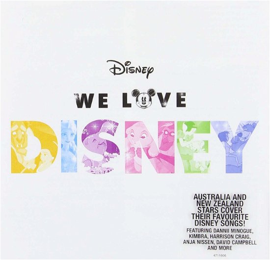 We Love Disney / Various - Various Artists - Musikk - UNIVERSAL AUSTRALIA - 0602547116062 - 14. november 2014