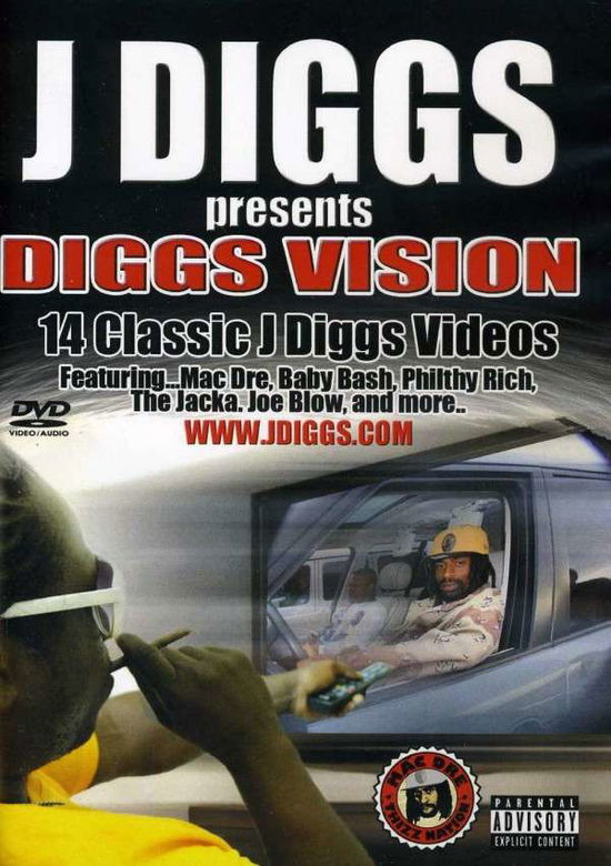 Cover for J-diggs · Diggs Vision (DVD) (2013)