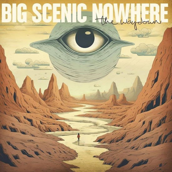 Cover for Big Scenic Nowhere · The Waydown (Transparent Blue / Purple Splatter Vinyl) (LP) (2024)