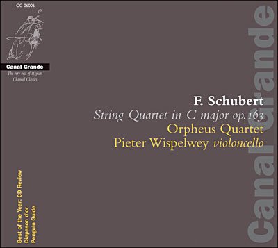String Quintet in C - F. Schubert - Musikk - CHANNEL CLASSICS - 0723385060062 - 2018