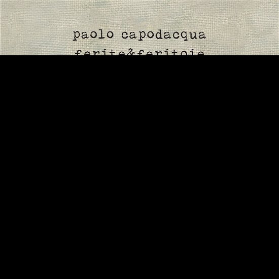 Cover for Paolo Capodacqua · Ferite &amp; Feritoie (CD) (2019)