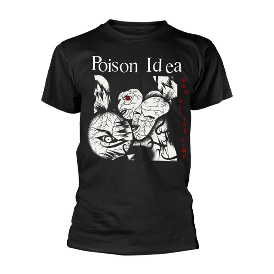 Cover for Poison Idea · War All the Time (Klær) [size L] [Black edition] (2021)