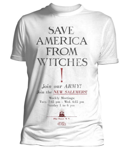 Cover for Fantastic Beasts · Fantastic Beasts: Save America (T-Shirt Unisex Tg. S) (N/A) [size S] (2016)