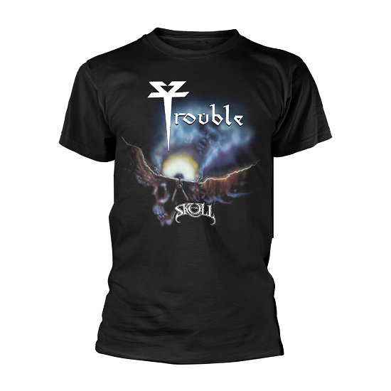 Cover for Trouble · The Skull (T-shirt) [size S] [Black edition] (2020)