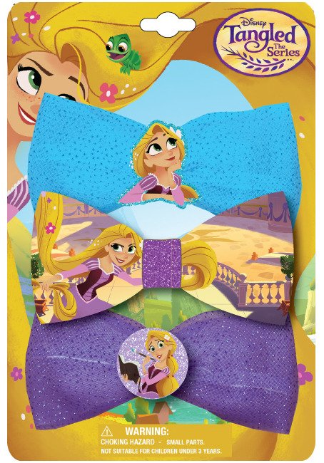 Cover for Rapunzel · Rapunzel - 3 Fiocchi Per Capelli 12X16 Cm (Legetøj)