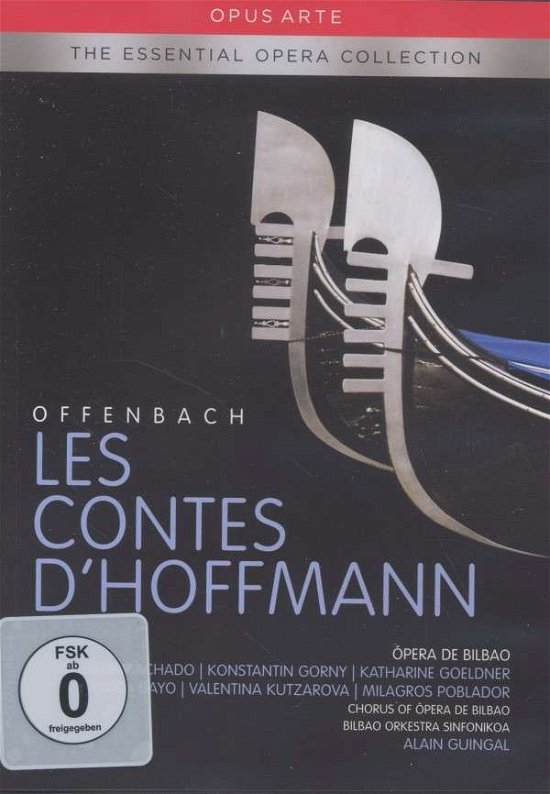 Cover for J. Offenbach · Les Contes D'hoffmann (DVD) (2013)