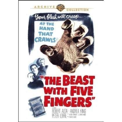 Cover for Beast With Five Fingers · Beast with Five Fingers (DVD) (2013)
