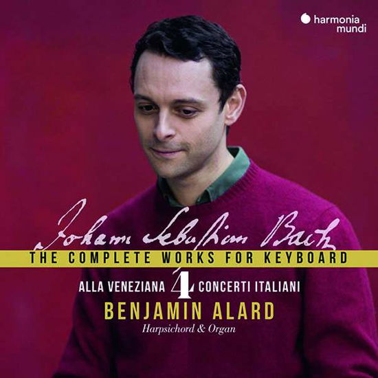 Cover for Benjamin Alard · J.S. Bach: The Complete Works For Keyboard Vol.4 Alla Veneziana (CD) [Deluxe edition] (2021)