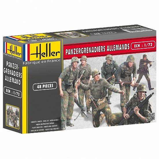Panzergrenadiers Allemands (1:72) - Heller - Koopwaar - MAPED HELLER JOUSTRA - 3279510496062 - 