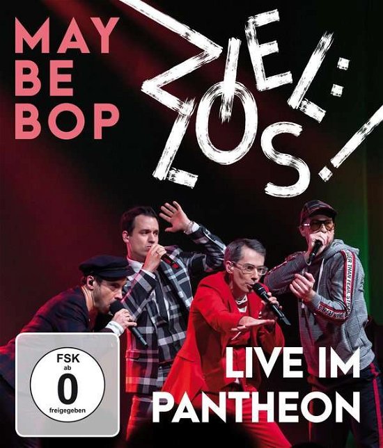Cover for Maybebop · Ziel:los! Live Im Pantheon (Blu-ray+cd) (Blu-ray) (2020)