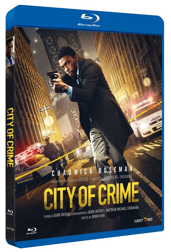 Cover for Chadwick Boseman,sienna Miller,j.k. Simmons · City of Crime (Blu-ray) (2020)
