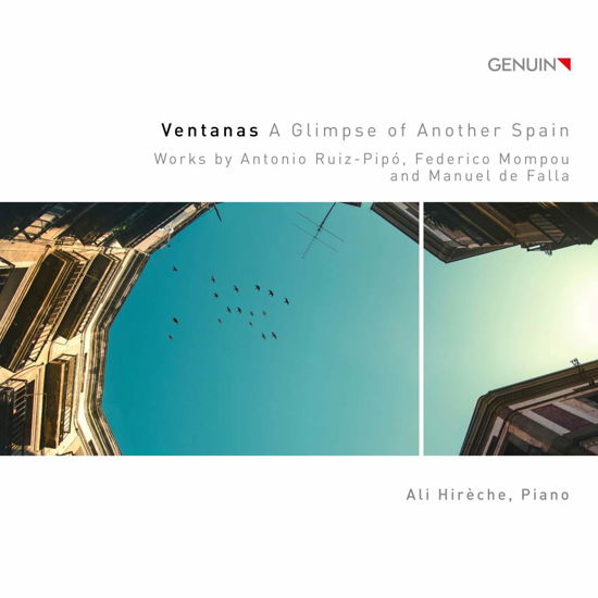 Ventanas / A Glimpse Of Spain - Ali Hireche - Musiikki - GENUIN CLASSICS - 4260036256062 - perjantai 27. huhtikuuta 2018