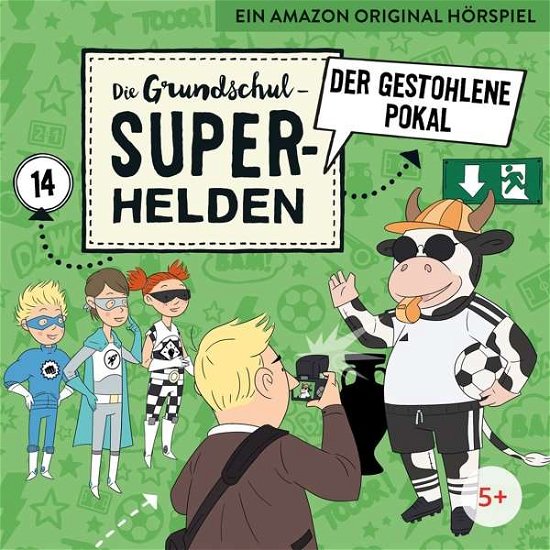 Cover for Die Grundschul-superhelden · 14: Der Gestohlene Pokal (CD) (2020)