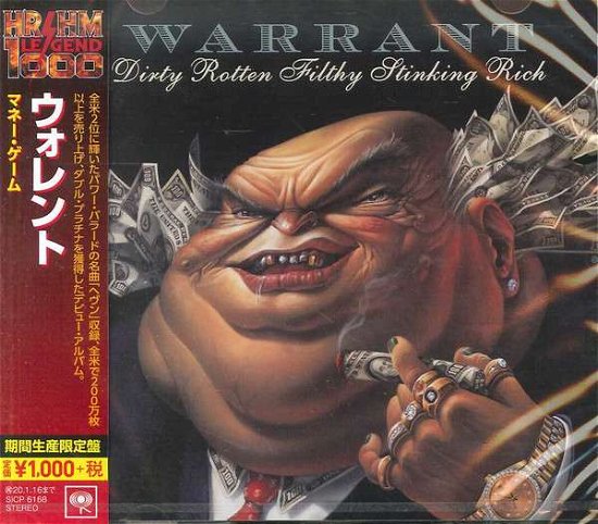 Cover for Warrant · Dirty Rotten Filthy Stinking Rich (CD) [Limited edition] (2019)