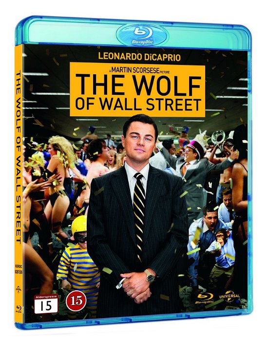 Cover for Martin Scorsese · The Wolf Of Wall Street (Blu-ray) (2014)