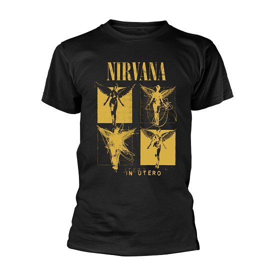 Cover for Nirvana · In Utero Grid (T-shirt) [size S] (2023)