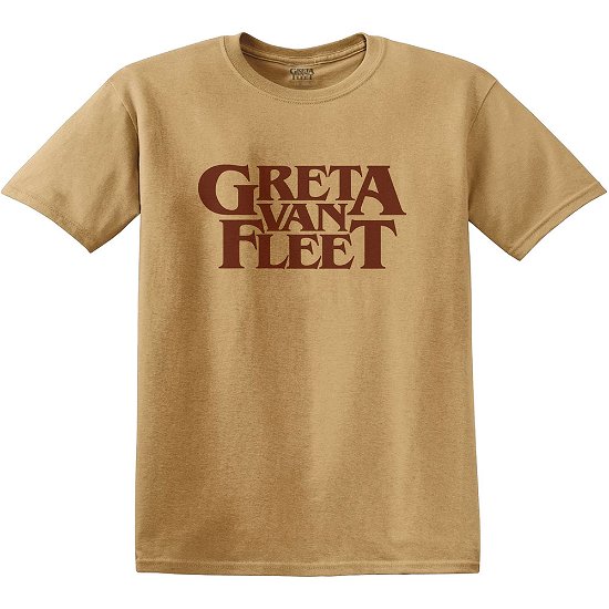 Greta Van Fleet Unisex T-Shirt: Logo - Greta Van Fleet - Produtos -  - 5056170688062 - 