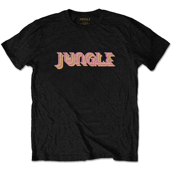Cover for Jungle · Jungle Unisex T-Shirt: Colour Logo (T-shirt) [size S] [Black - Unisex edition]