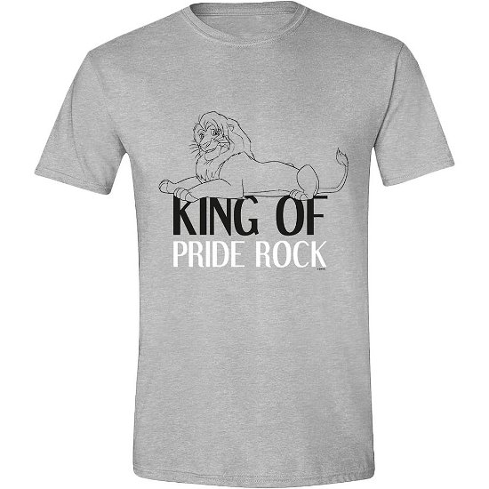 T-shirt -the Lion King : King Of The Jung - Disney - Merchandise -  - 5057736971062 - 