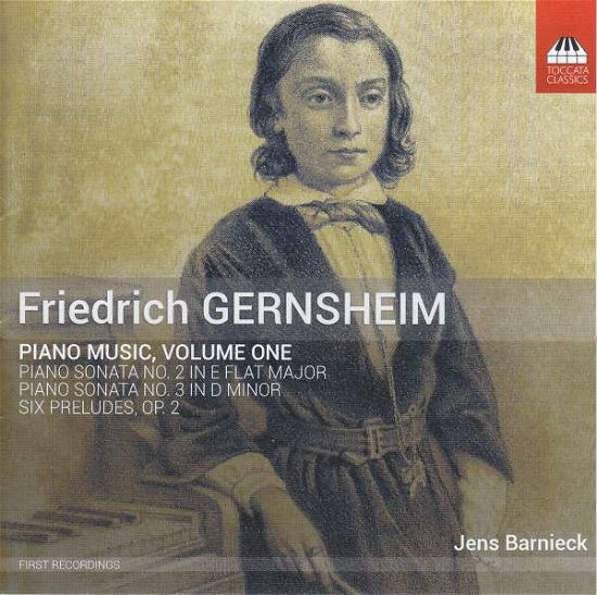 Cover for Gernsheim / Barnieck · Piano Music 1 (CD) (2019)