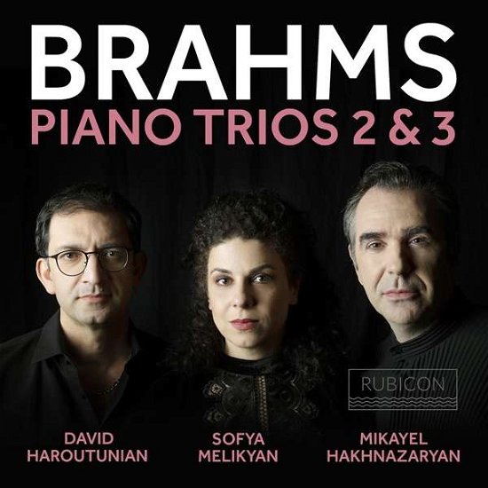 Cover for David Haroutunian / Mikayel Hakhnazaryan / Sofya Malikyan · Brahms: Piano Trios 2 &amp; 3 (CD) (2021)