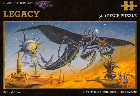 Legacy (500 Piece Puzzle) - Rodney Matthews - Brætspil - BLACK CROW - 5065012719062 - 6. oktober 2022