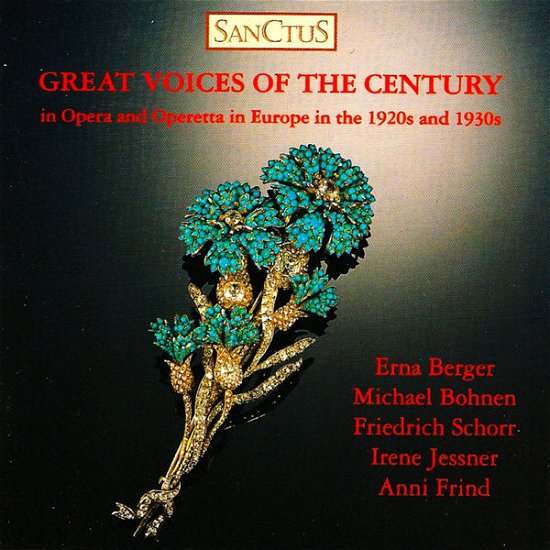 Great Voices of the Century - V/A - Musik - SANCTUS - 7394218000062 - 25 november 2013
