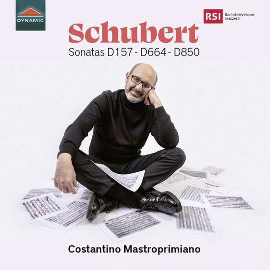 Cover for Costantino Mastroprimiano · Schubert Sonatas (CD) (2021)