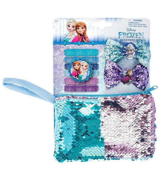 Cover for Frozen · Frozen - Set Accessori Per Capelli E Borsettina Con Pailettes Magiche (Spielzeug)