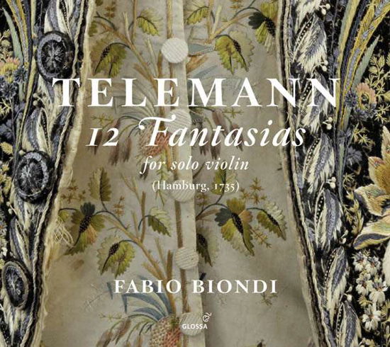 Cover for G.P. Telemann · 12 Fantasias For Solo Violin (hamburg 1735) (CD) (2016)