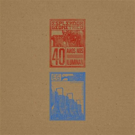 Cover for Esplendor Geometrico · 40 Anos Nos Iluminan (CD) [Limited edition] (2021)