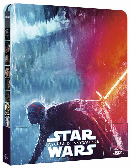 Cover for Star Wars · Episodio IX - L'Ascesa Di Skywalker (Blu-Ray 3D+2 Blu-Ray) (Ltd Steelbook) (Blu-Ray)