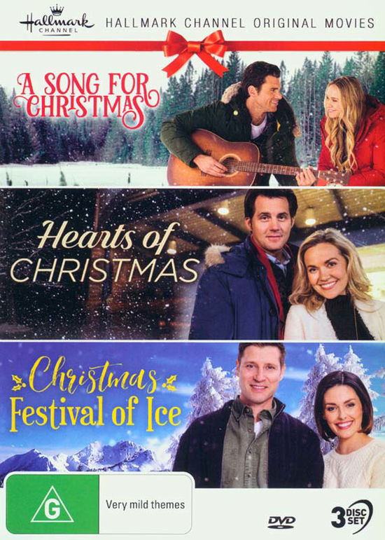 Hallmark Christmas Collection 9: a Song for Christmas/ Hearts of Christmas / Christmas Festival of Ice - DVD - Movies - ROMANCE - 9337369022062 - November 13, 2020