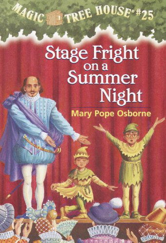 Cover for Mary Pope Osborne · Stage Fright on a Summer Night (Turtleback School &amp; Library Binding Edition) (Magic Tree House) (Hardcover Book) [Turtleback School &amp; Library Binding edition] (2002)