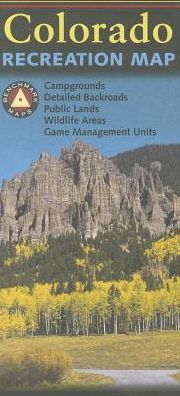 Cover for Benchmark Maps · Colorado Recreation Map (Map) (2017)