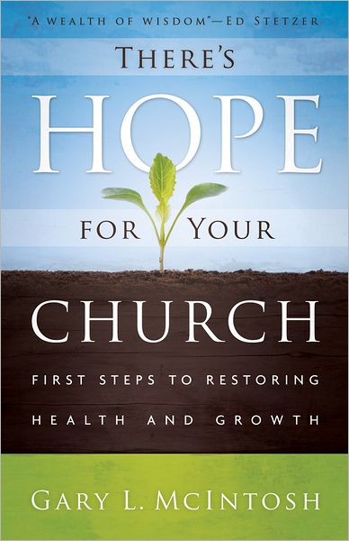 Cover for Gary L. Mcintosh · There's Hope for Your Church – First Steps to Restoring Health and Growth (Paperback Book) (2012)